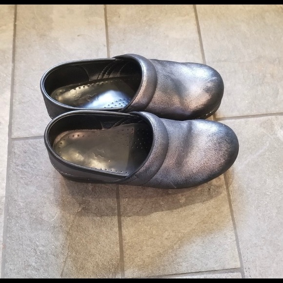 Metallic Dansko Clogs - Picture 2 of 3
